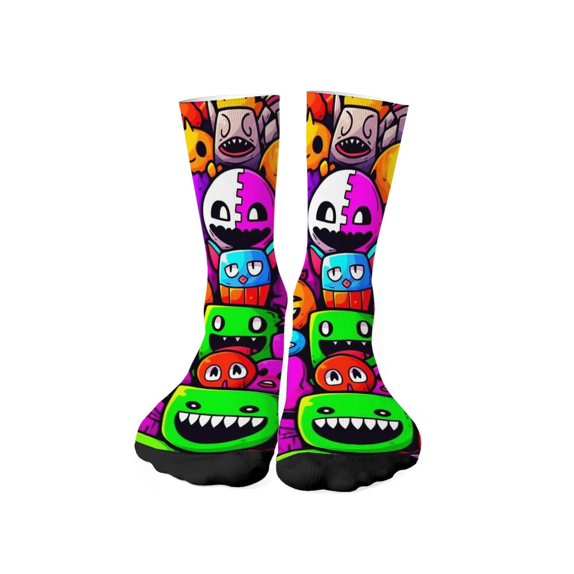 Novel and Fun Monster Print Me – Quirky Street Fashion Bewertung und Preis