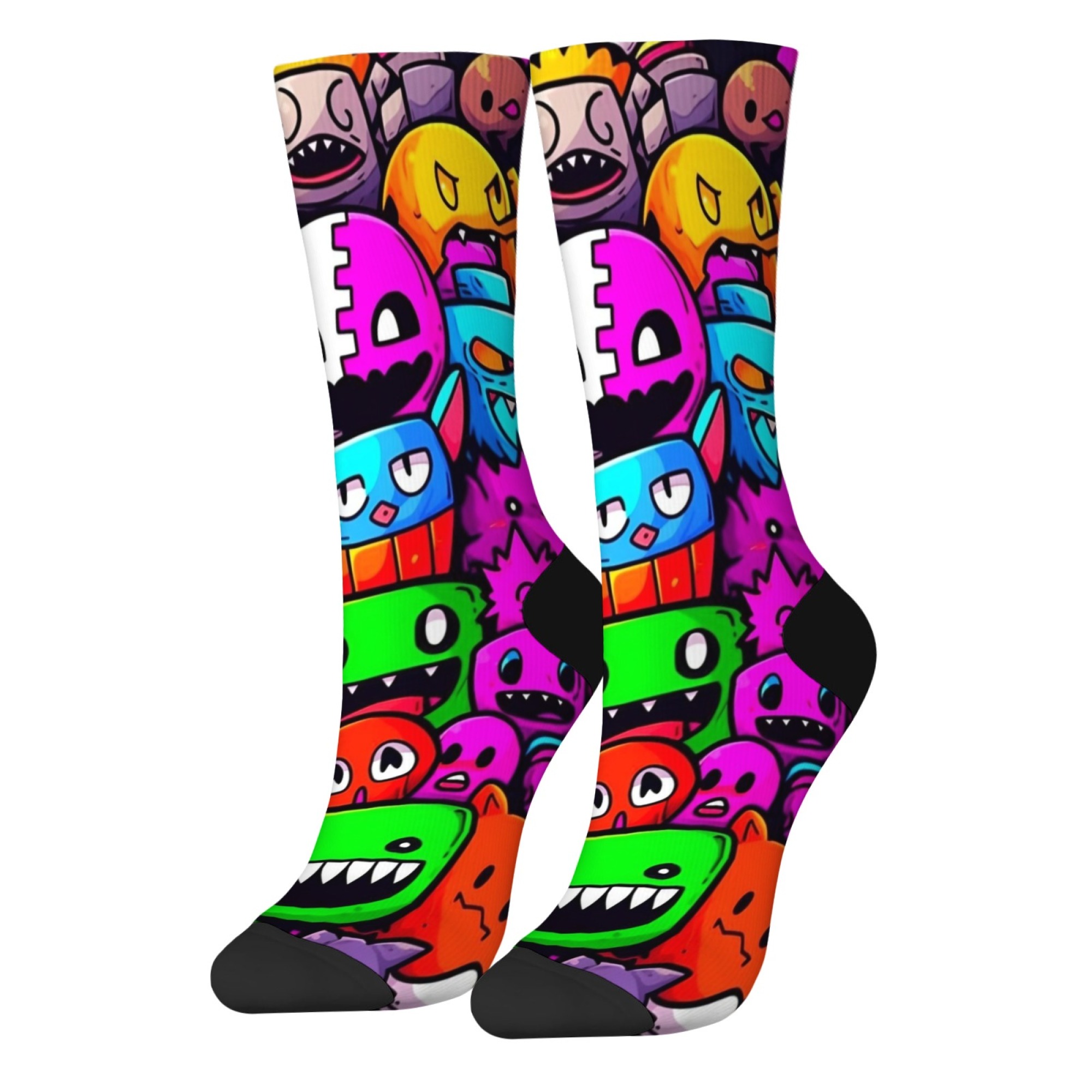 Novel and Fun Monster Print Me – Quirky Street Fashion Bewertung und Preis