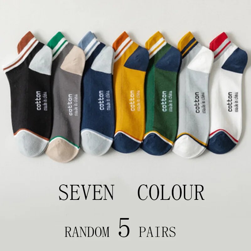 5 Pairs Man Short Socks Fashio – Street Fashion Style Youtube Bewertung und Preis