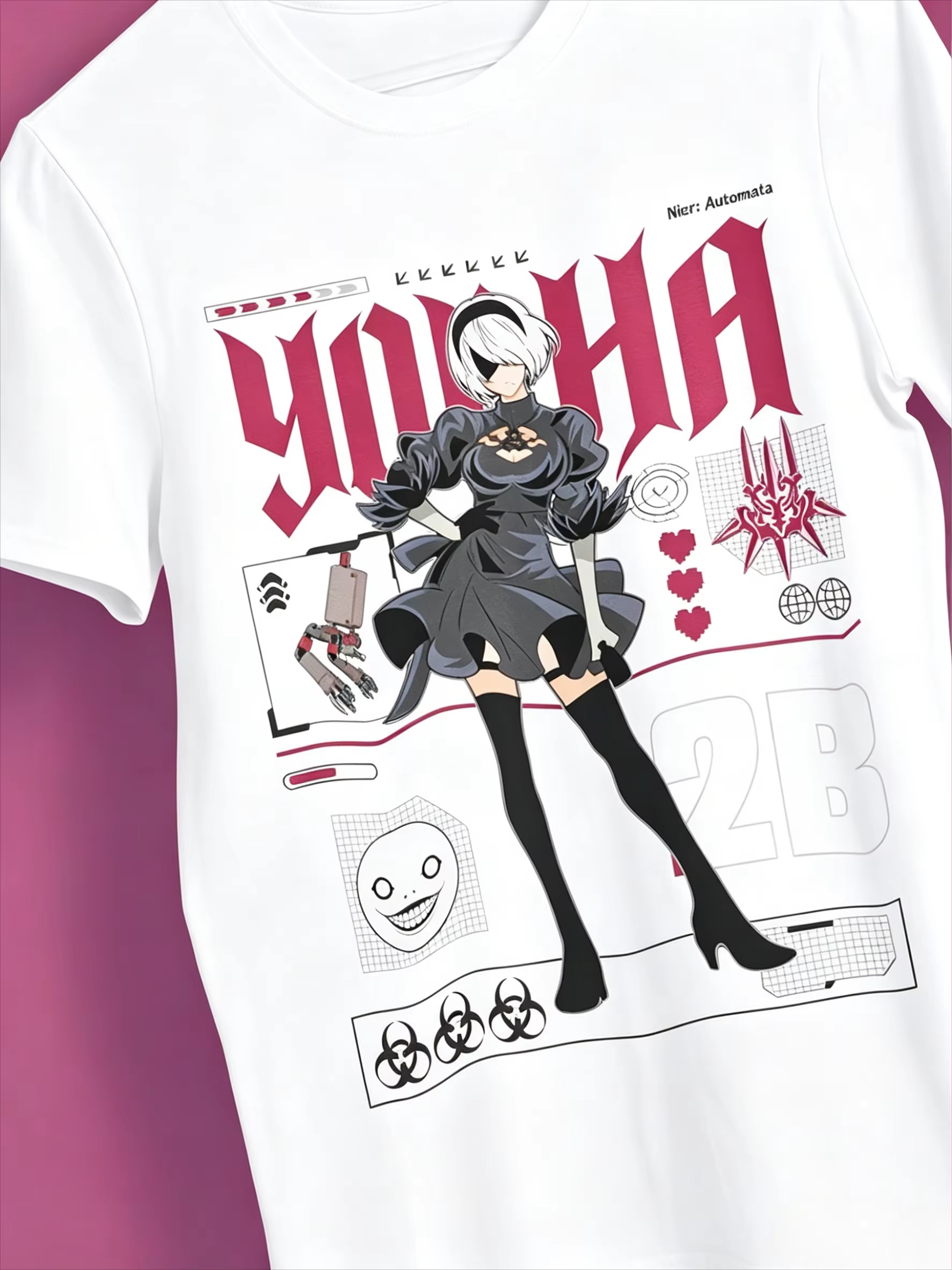 NieR Automata Unisex Gamer Gif – Street Fashion Videos Bewertung und Preis