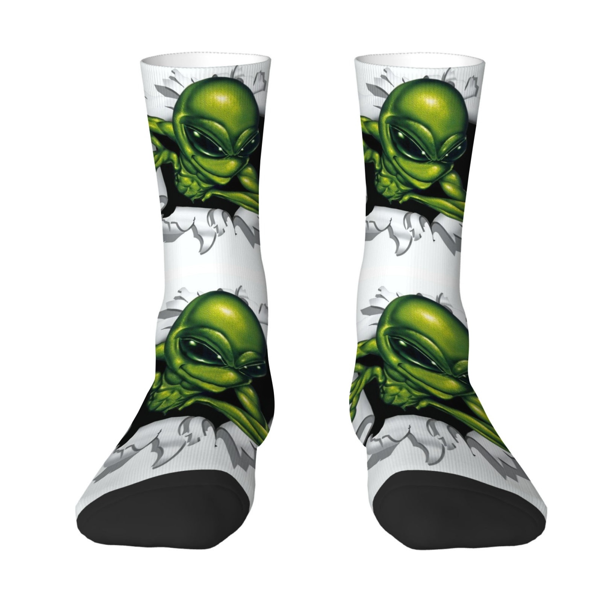 Creepy Alien-themed Ripped Pri – Street Fashion Style Youtube Bewertung und Preis