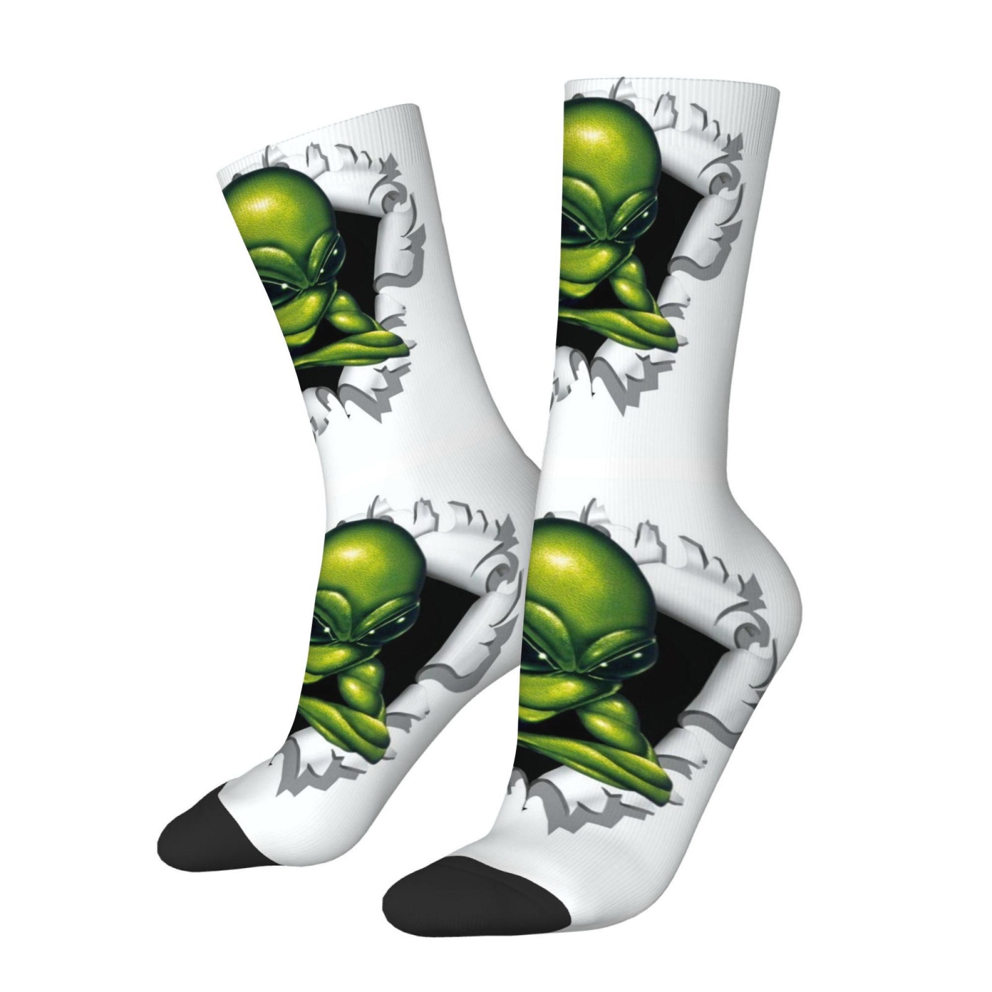 Creepy Alien-themed Ripped Pri – Street Fashion Style Youtube Bewertung und Preis