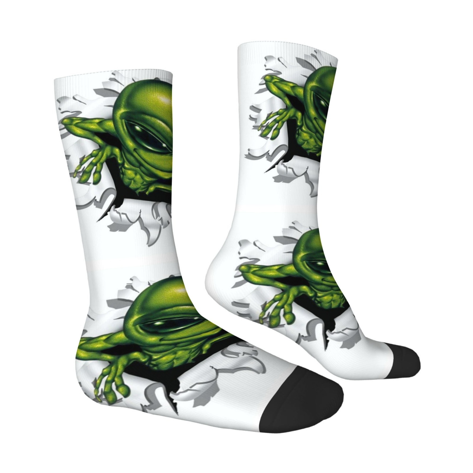 Creepy Alien-themed Ripped Pri – Street Fashion Style Youtube Bewertung und Preis