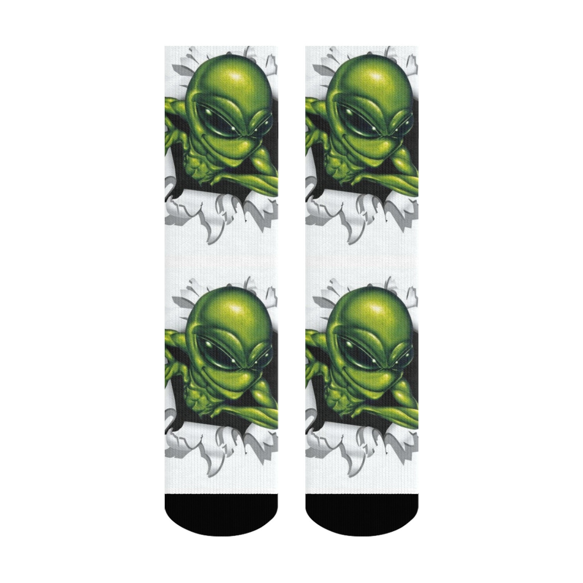 Creepy Alien-themed Ripped Pri – Street Fashion Style Youtube Bewertung und Preis