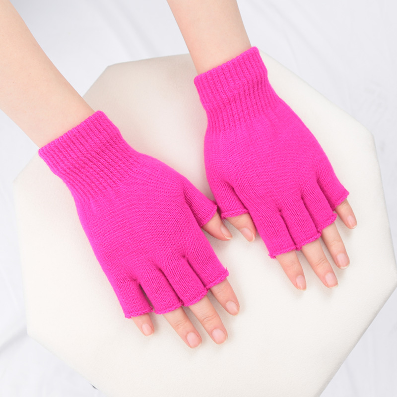 Unisex Black Half Finger Finge – Street Fashion Gloves Bewertung und Preis