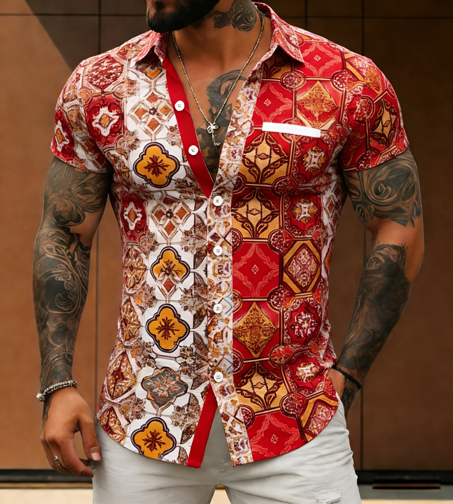 2026 Men's Retro Ethnic Style  – Street Fashion Definition Bewertung und Preis