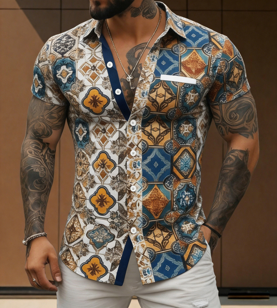 2026 Men's Retro Ethnic Style  – Street Fashion Definition Bewertung und Preis