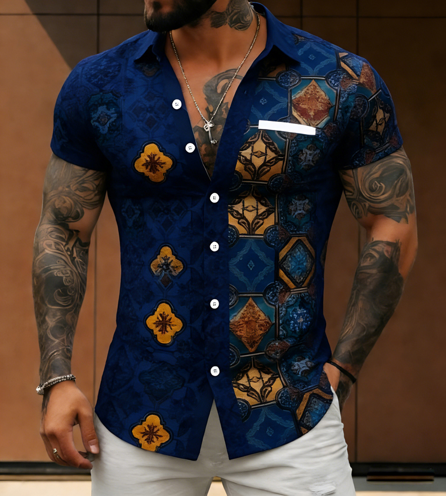 2026 Men's Retro Ethnic Style  – Street Fashion Definition Bewertung und Preis