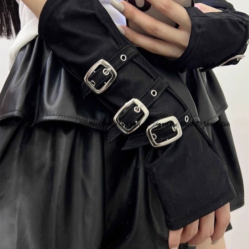 Y2K Personalized Buckle Punk S – Street Fashion Gloves Bewertung und Preis
