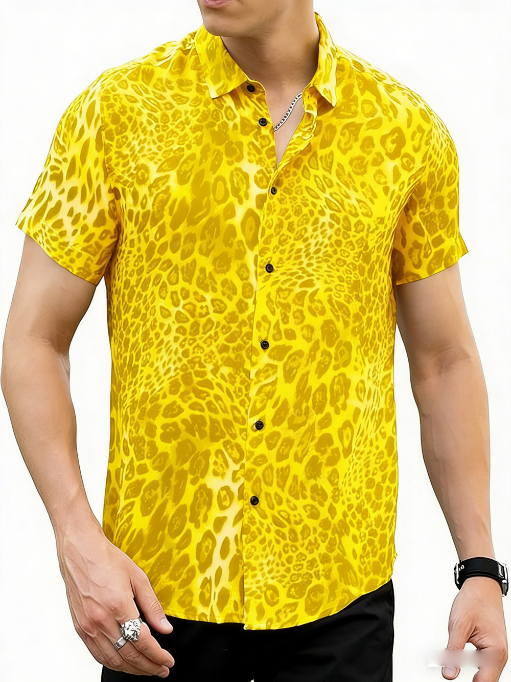 Men's Fashion Colorful Short S – Street Fashion Definition Bewertung und Preis