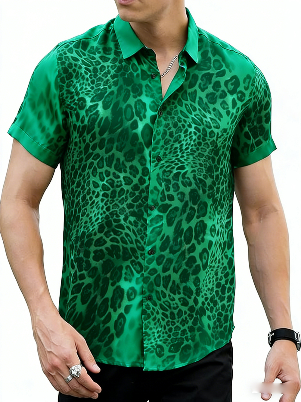 Men's Fashion Colorful Short S – Street Fashion Definition Bewertung und Preis