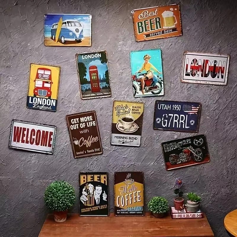 High-Definition Metal Tin Sign – Street Fashion Definition Bewertung und Preis