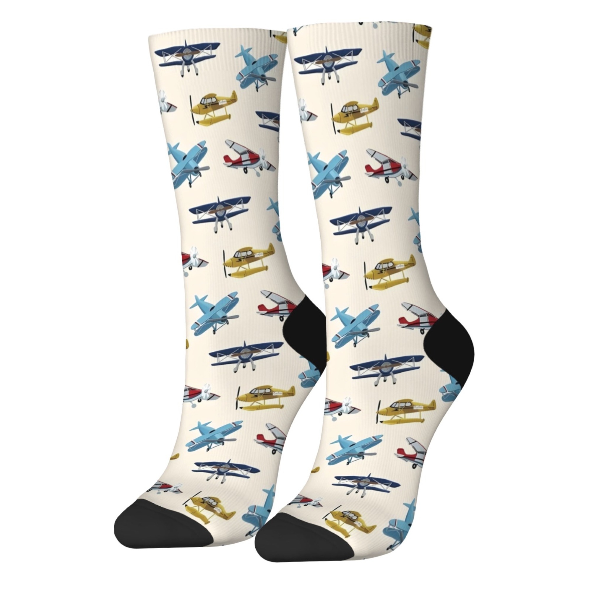 Nostalgic airplane men's socks – Street Fashion Style Youtube Bewertung und Preis