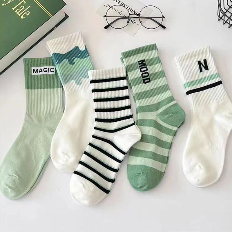 3/7 Pairs Women Striped Printe – Street Fashion Style Youtube Bewertung und Preis