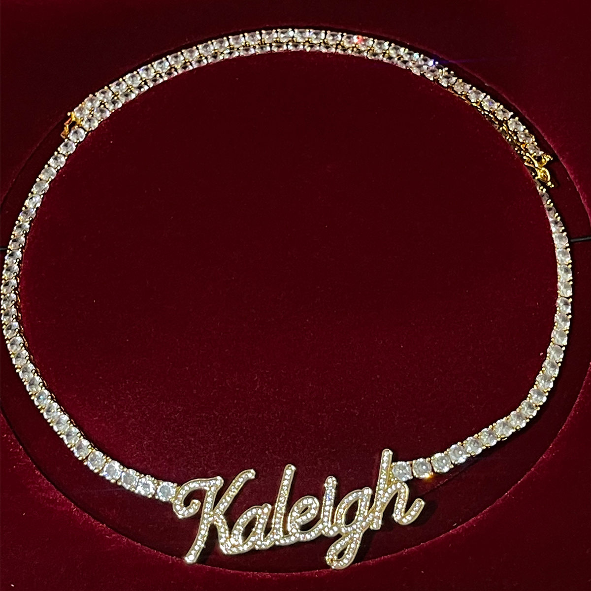 Aokaishen Custom Cursive Lette – Street Fashion Name Bewertung und Preis