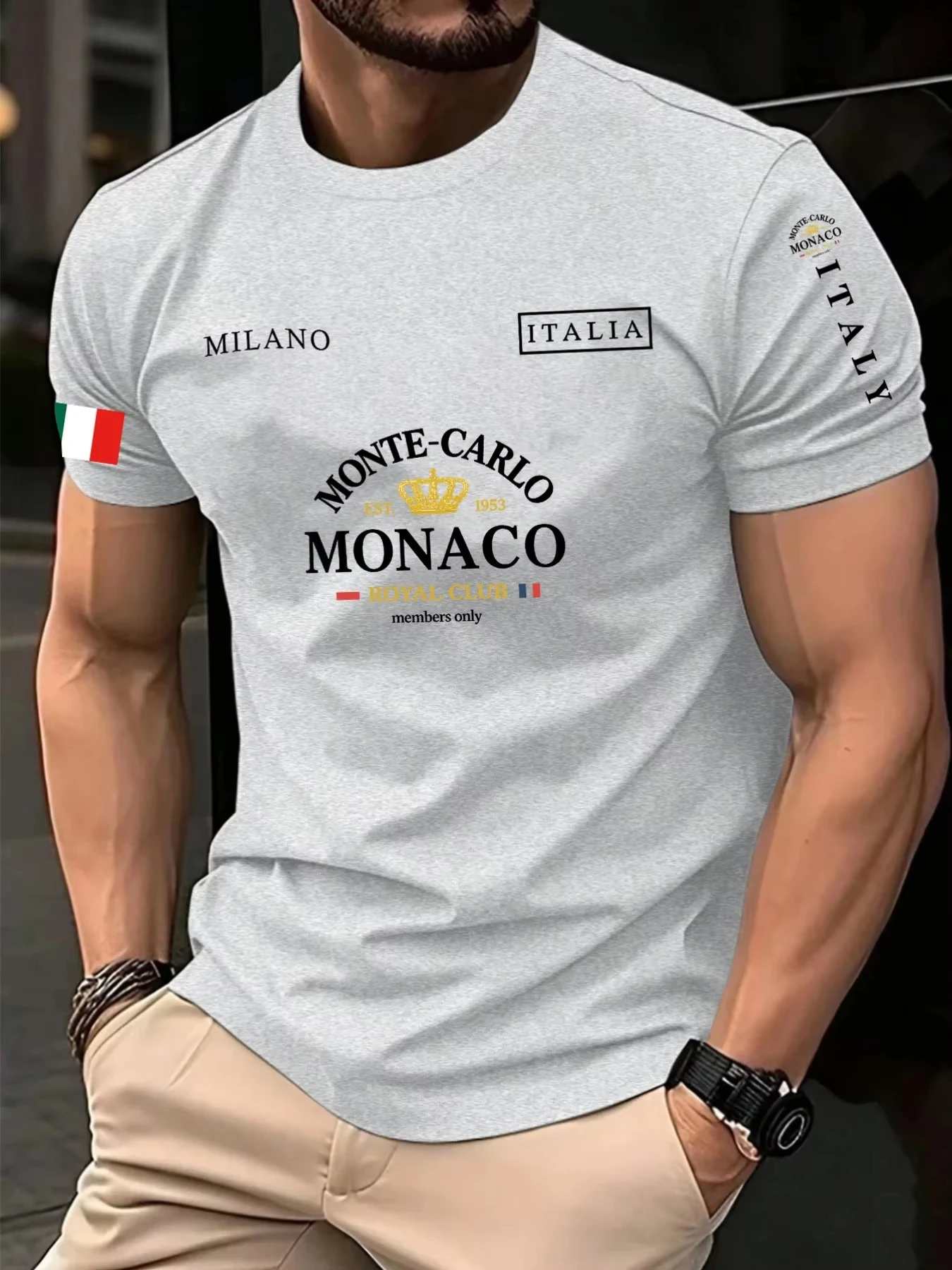 2026 New Arrival Monaco Letter – Street Fashion Monaco Bewertung und Preis