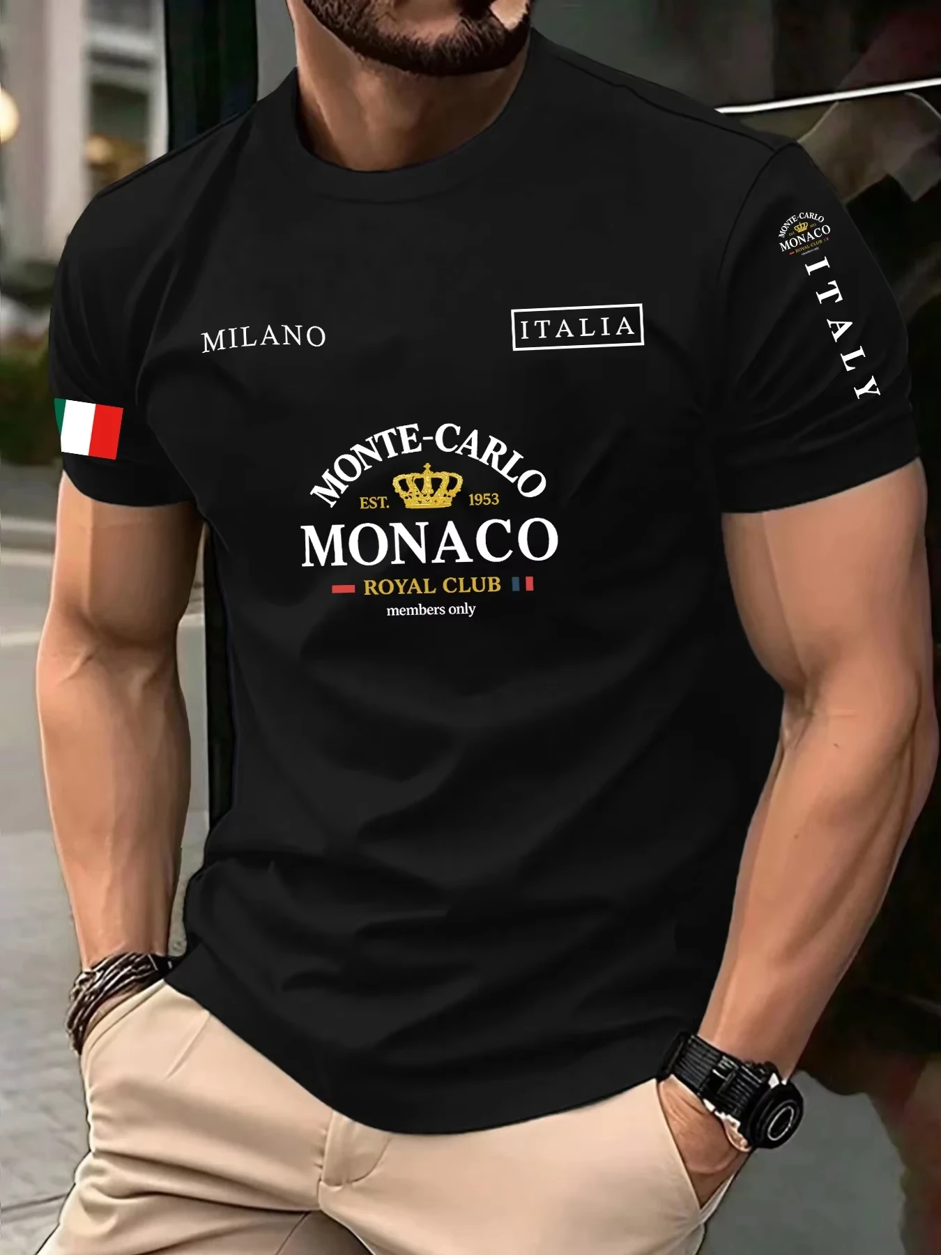 2026 New Arrival Monaco Letter – Street Fashion Monaco Bewertung und Preis