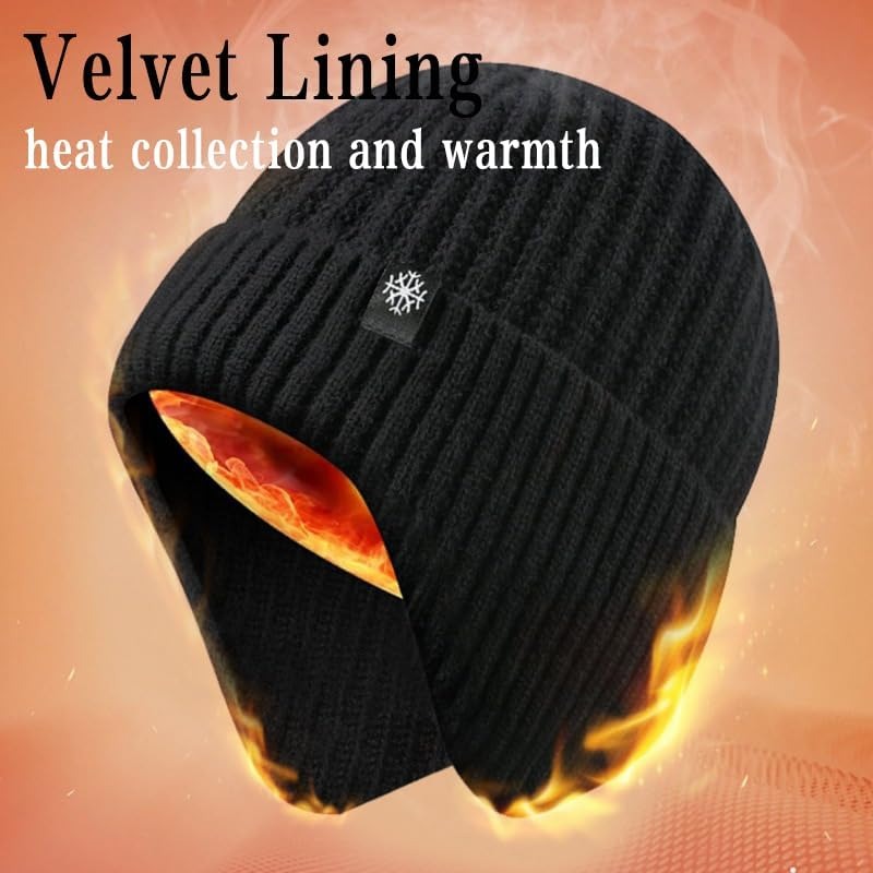 Men Winter Knitted Hat Plush W – Street Fashion Gloves Bewertung und Preis