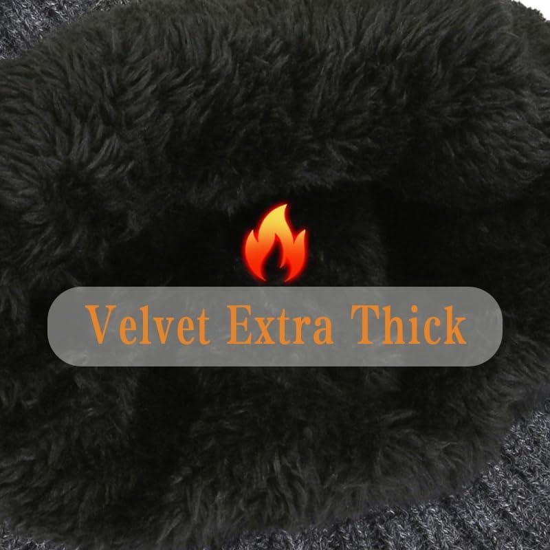 Men Winter Knitted Hat Plush W – Street Fashion Gloves Bewertung und Preis