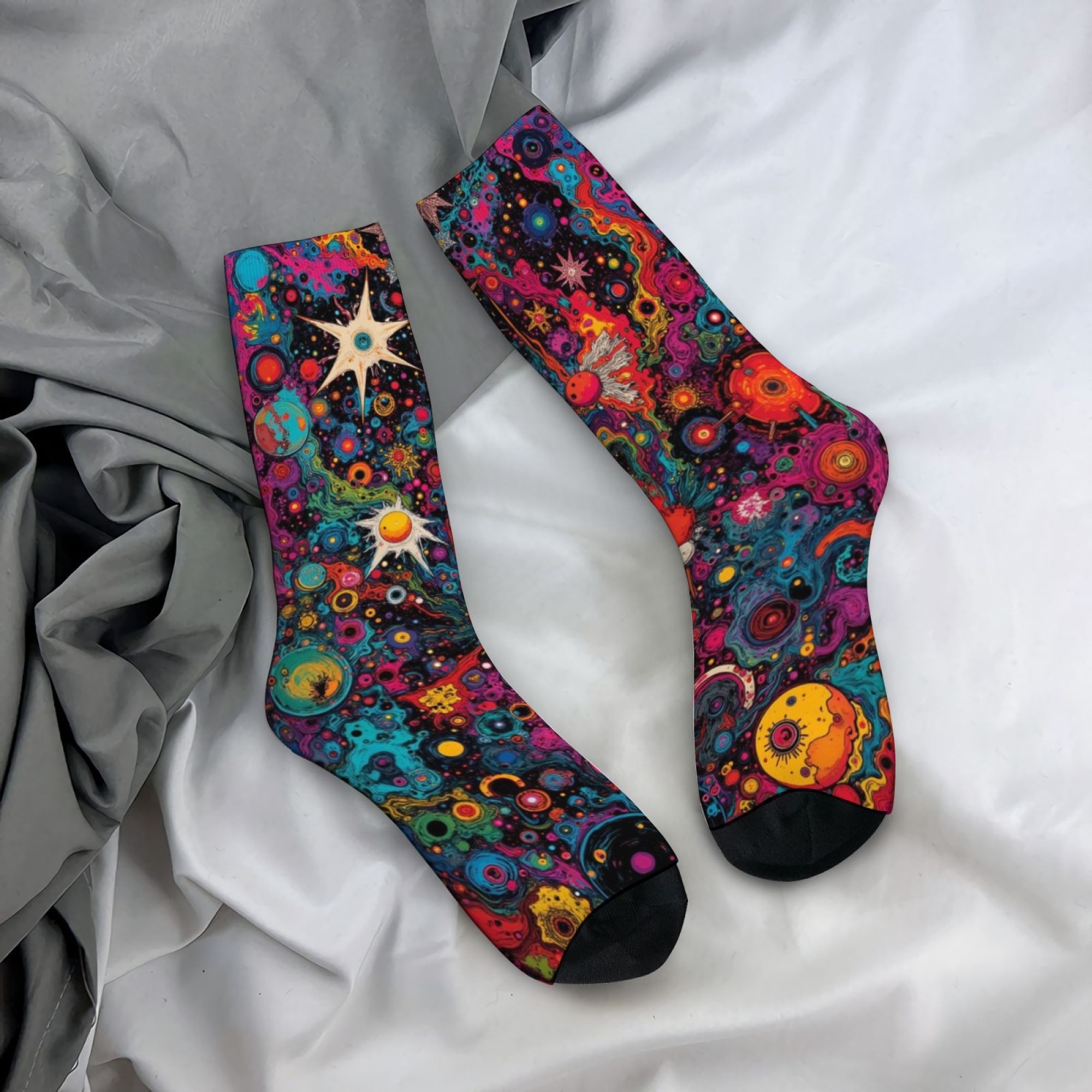 Psychedelic Cosmic Planet Abst – Street Fashion Style Youtube Bewertung und Preis