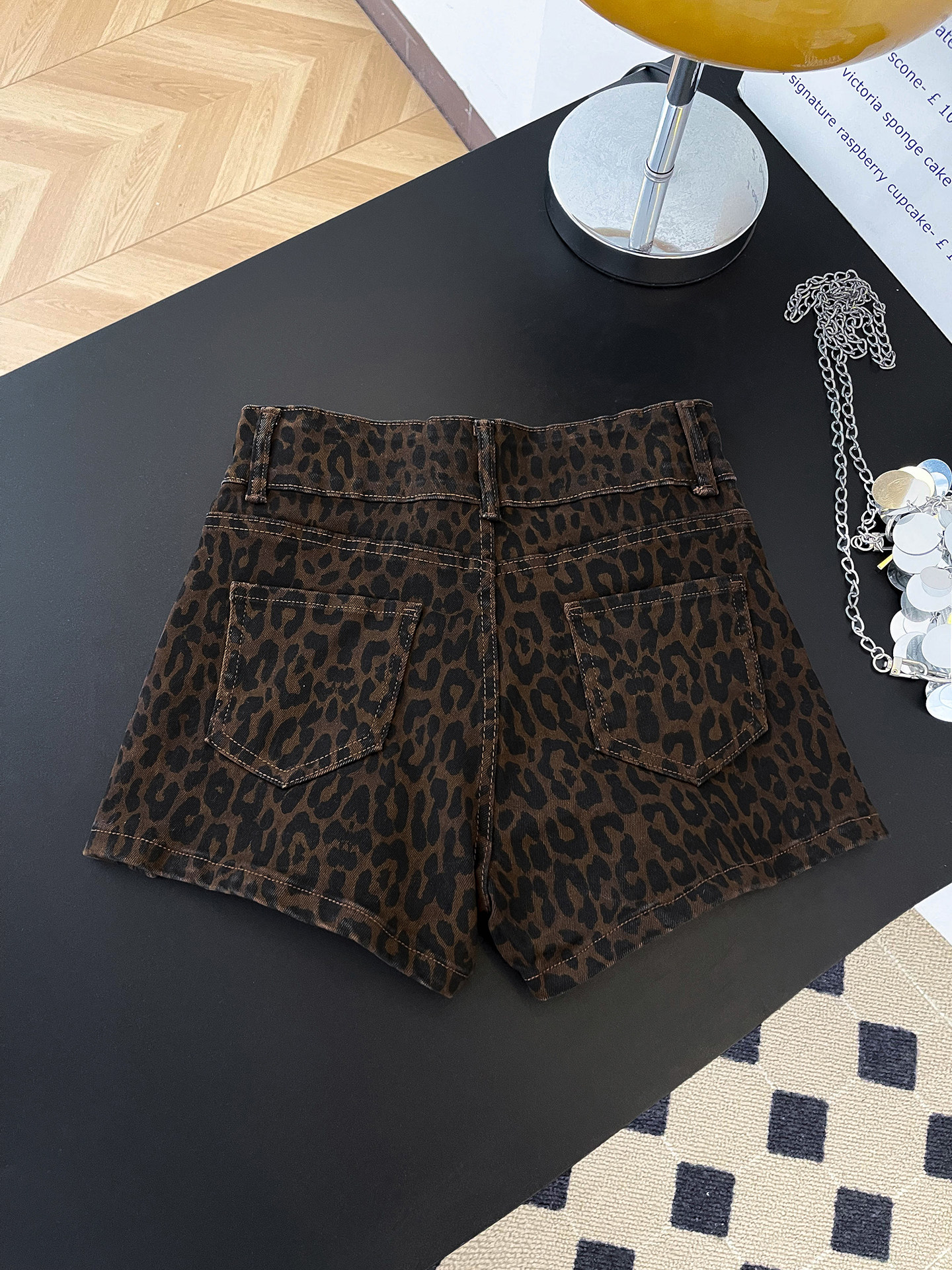 American Retro Leopard Print D – Street Fashion American Bewertung und Preis