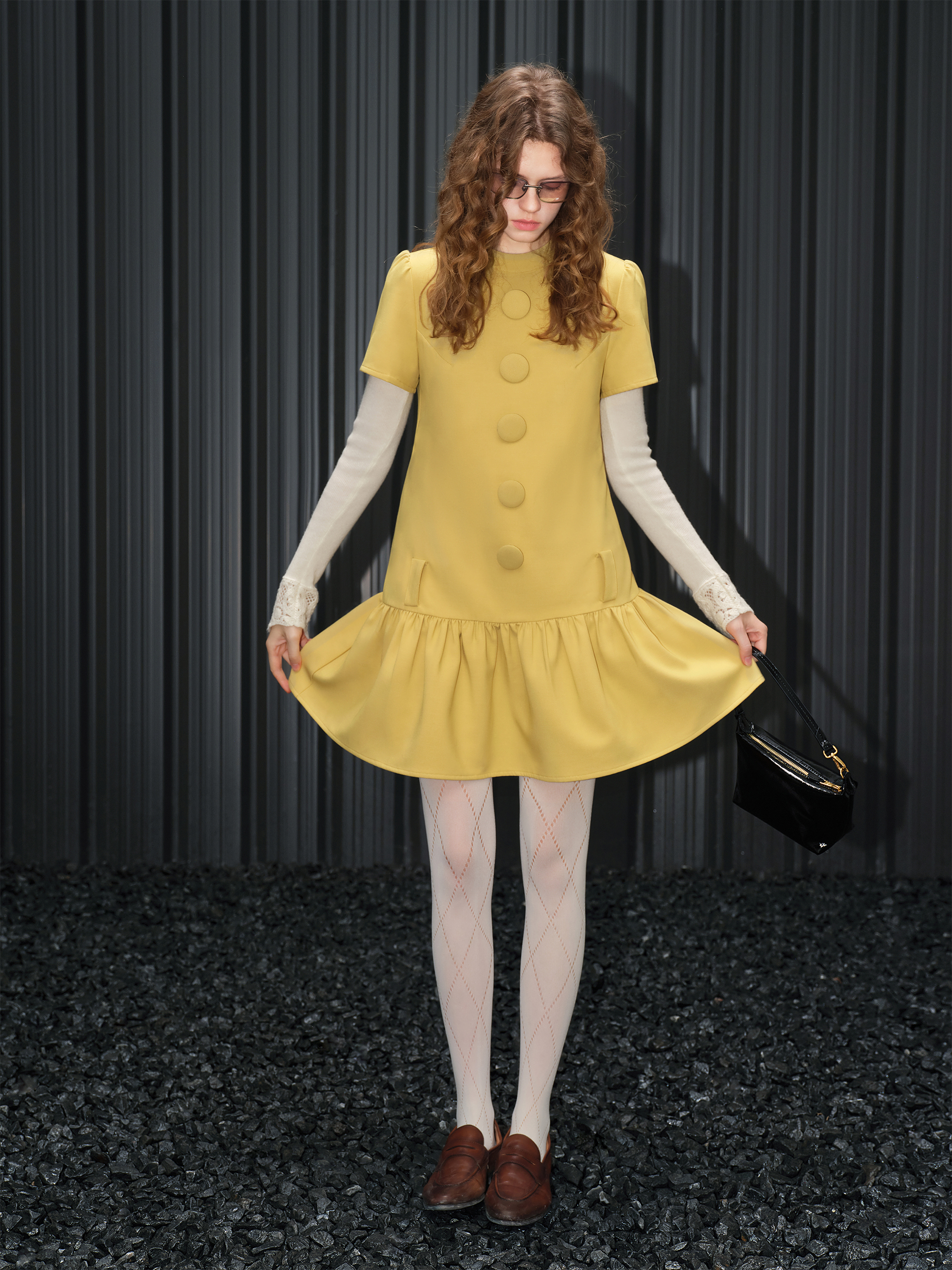 Elegant Quirky Stand Collar Dr – Quirky Street Fashion Bewertung und Preis