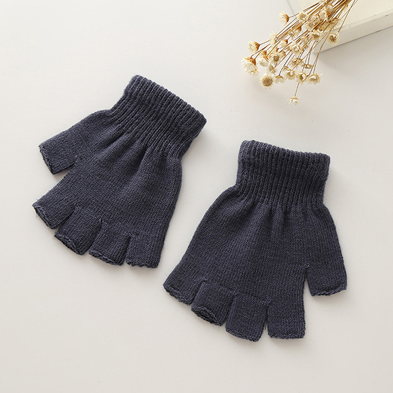 1Pair Unisex Black Half Finger – Street Fashion Gloves Bewertung und Preis