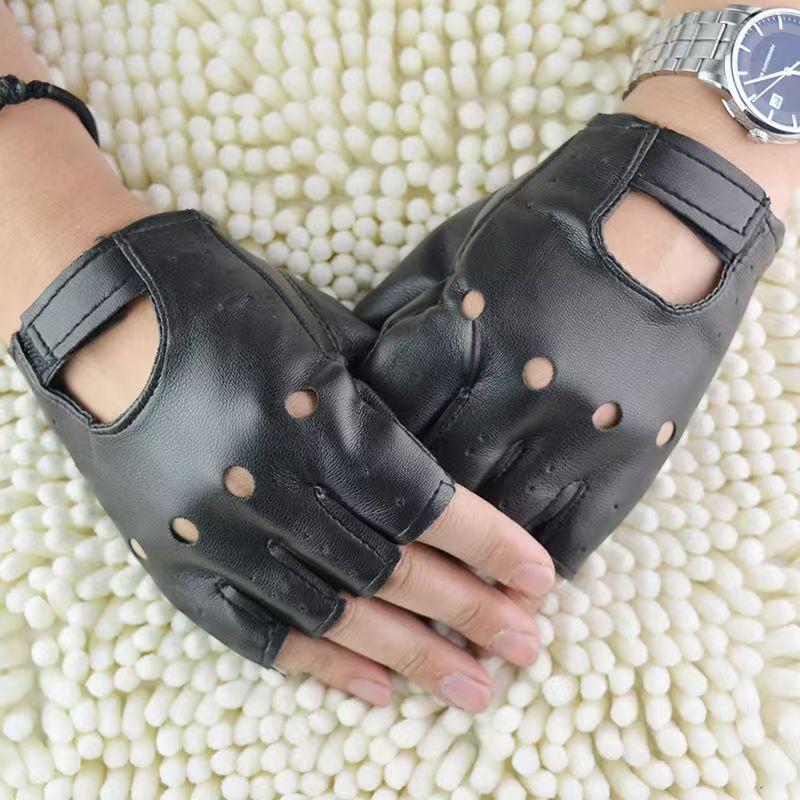 Men Unisex Artificial Leather  – Street Fashion Gloves Bewertung und Preis