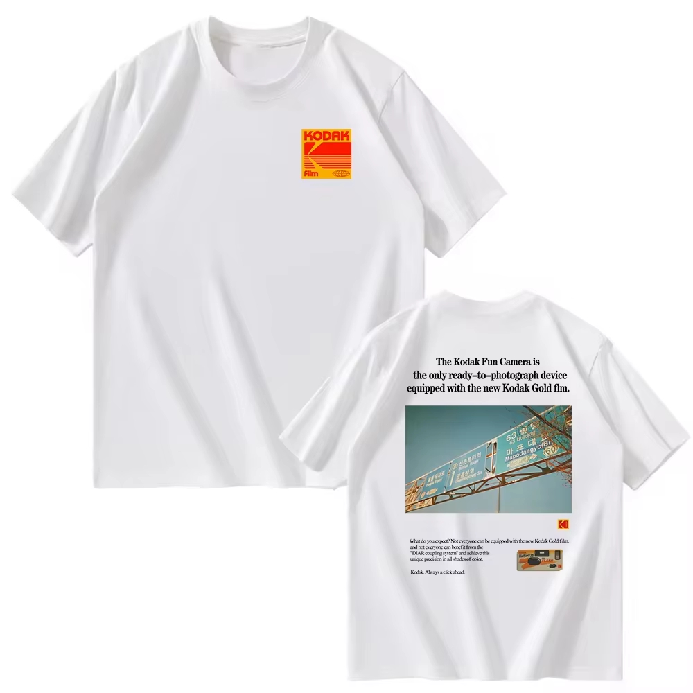 Kodak brand logo printed patte – Street Fashion Brand Logo Bewertung und Preis