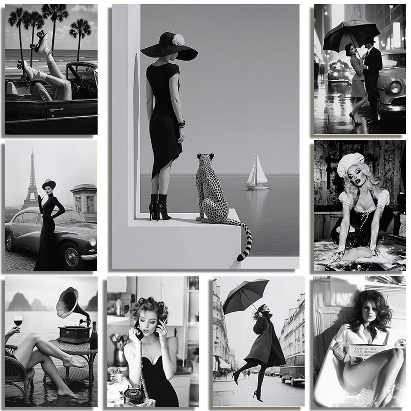 Black And White Fashion Street – Street Fashion Model Bewertung und Preis