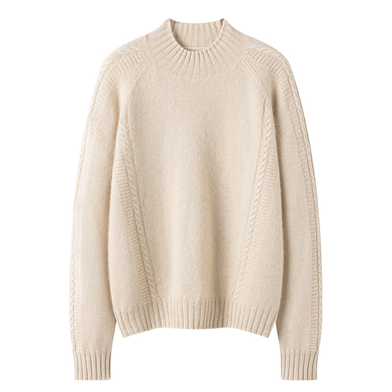 2025 Women's 100% Cashmere Swe – Street Fashion High End Bewertung und Preis