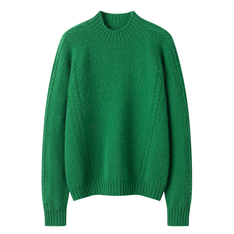 2025 Women's 100% Cashmere Swe – Street Fashion High End Bewertung und Preis