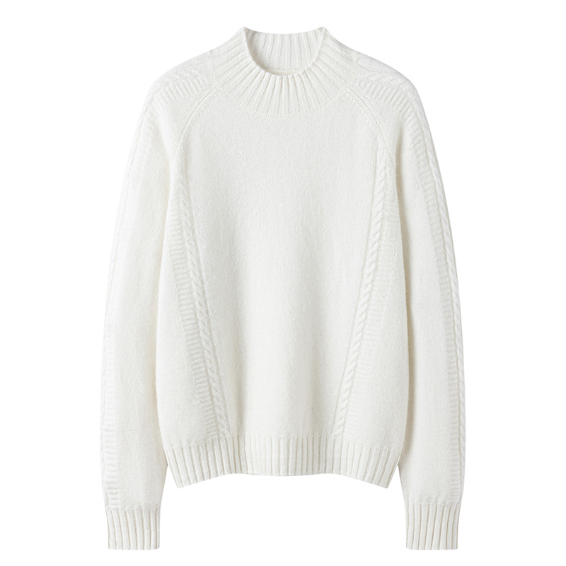 2025 Women's 100% Cashmere Swe – Street Fashion High End Bewertung und Preis