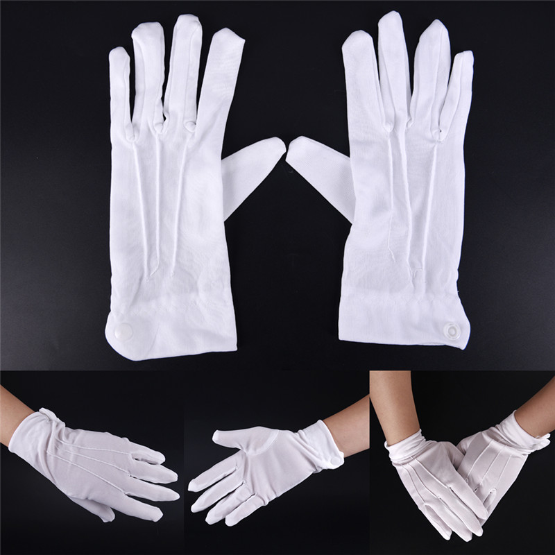 1Pair White Formal Gloves Men  – Street Fashion Gloves Bewertung und Preis