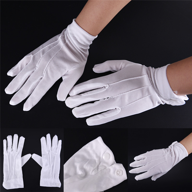 1Pair White Formal Gloves Men  – Street Fashion Gloves Bewertung und Preis