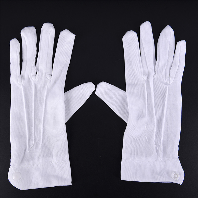 1Pair White Formal Gloves Men  – Street Fashion Gloves Bewertung und Preis