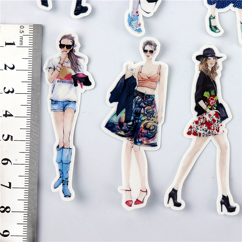 Stickers 23pcs Cute Popular Fa – Street Fashion Wallpaper Bewertung und Preis