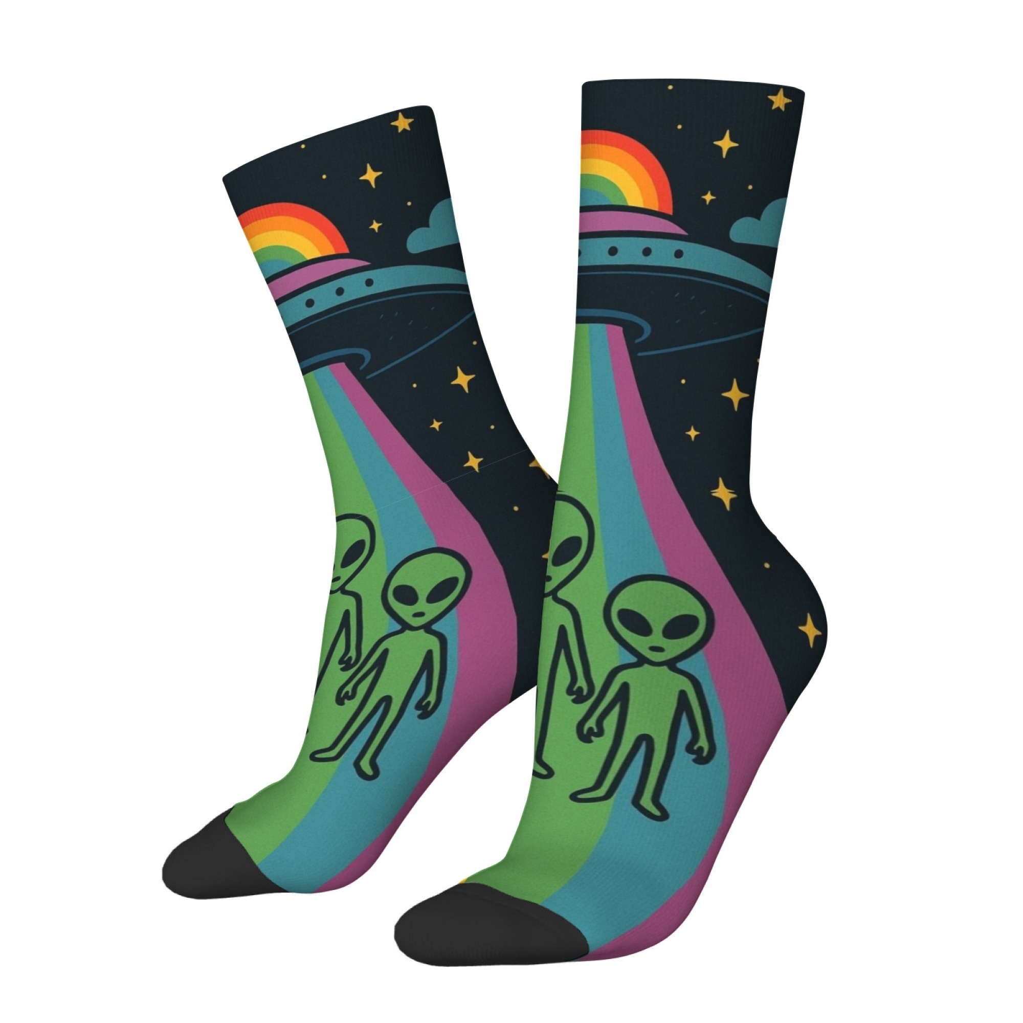 Rainbow Flying Saucer Alien No – Street Fashion Style Youtube Bewertung und Preis