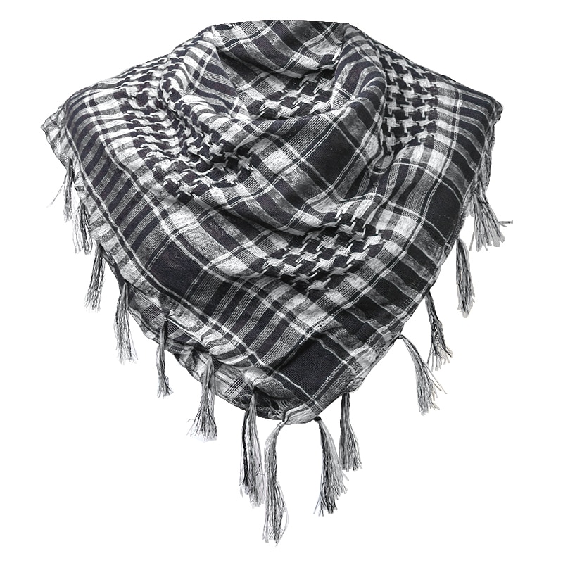 Houndstooth Scarf Plaid Hijab  – Street Fashion Gloves Bewertung und Preis