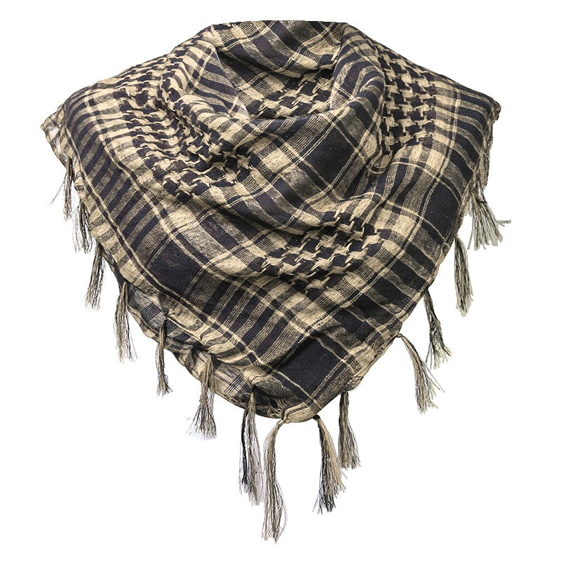 Houndstooth Scarf Plaid Hijab  – Street Fashion Gloves Bewertung und Preis