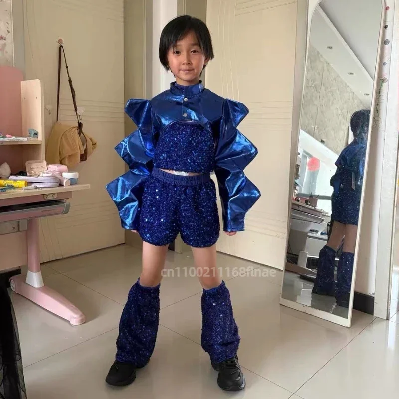 Girl Blue Jazz Dance Costume P – Street Fashion Model Bewertung und Preis