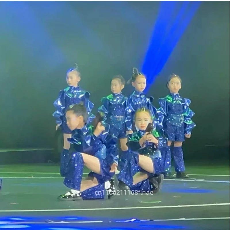 Girl Blue Jazz Dance Costume P – Street Fashion Model Bewertung und Preis