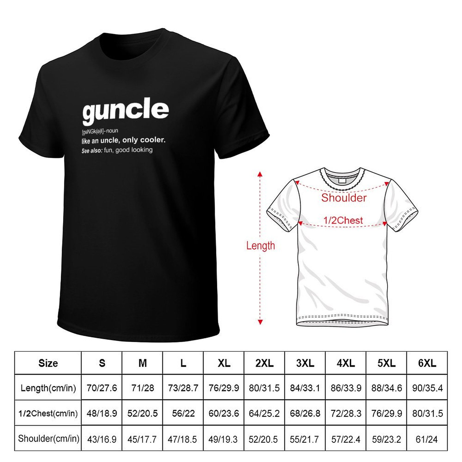 Guncle Definition Funny Gift f – Street Fashion Definition Bewertung und Preis