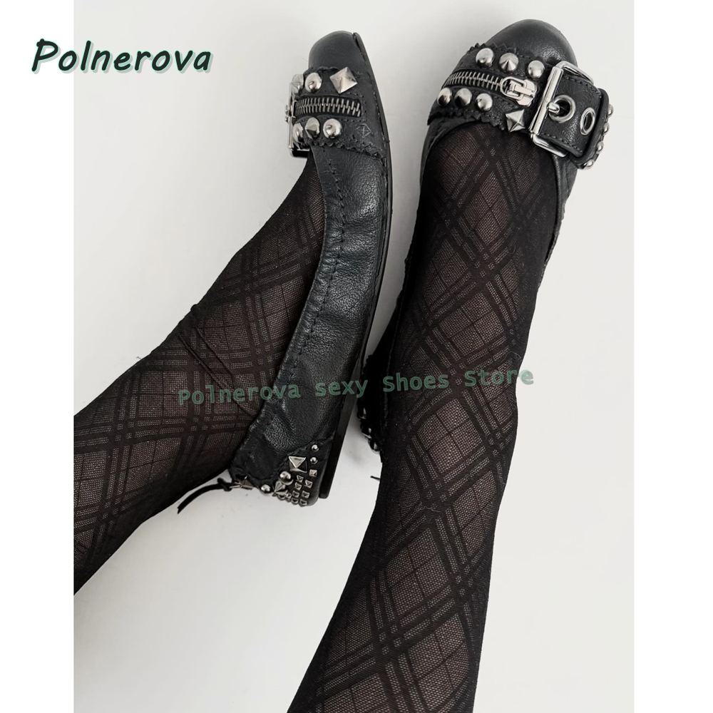 Rivet Belt Buckle Mary Jane Sh – Street Fashion Women Bewertung und Preis