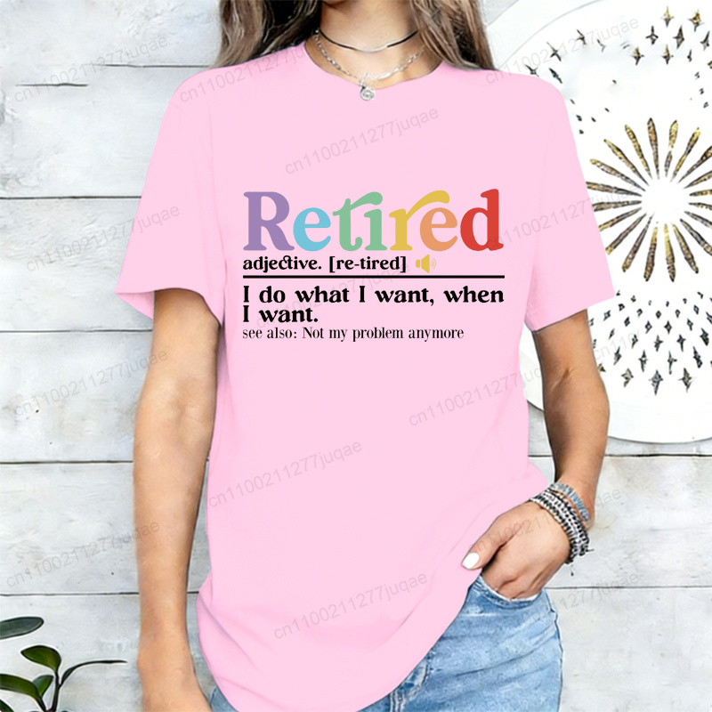 Funny Retirement Tee Retired D – Street Fashion Definition Bewertung und Preis