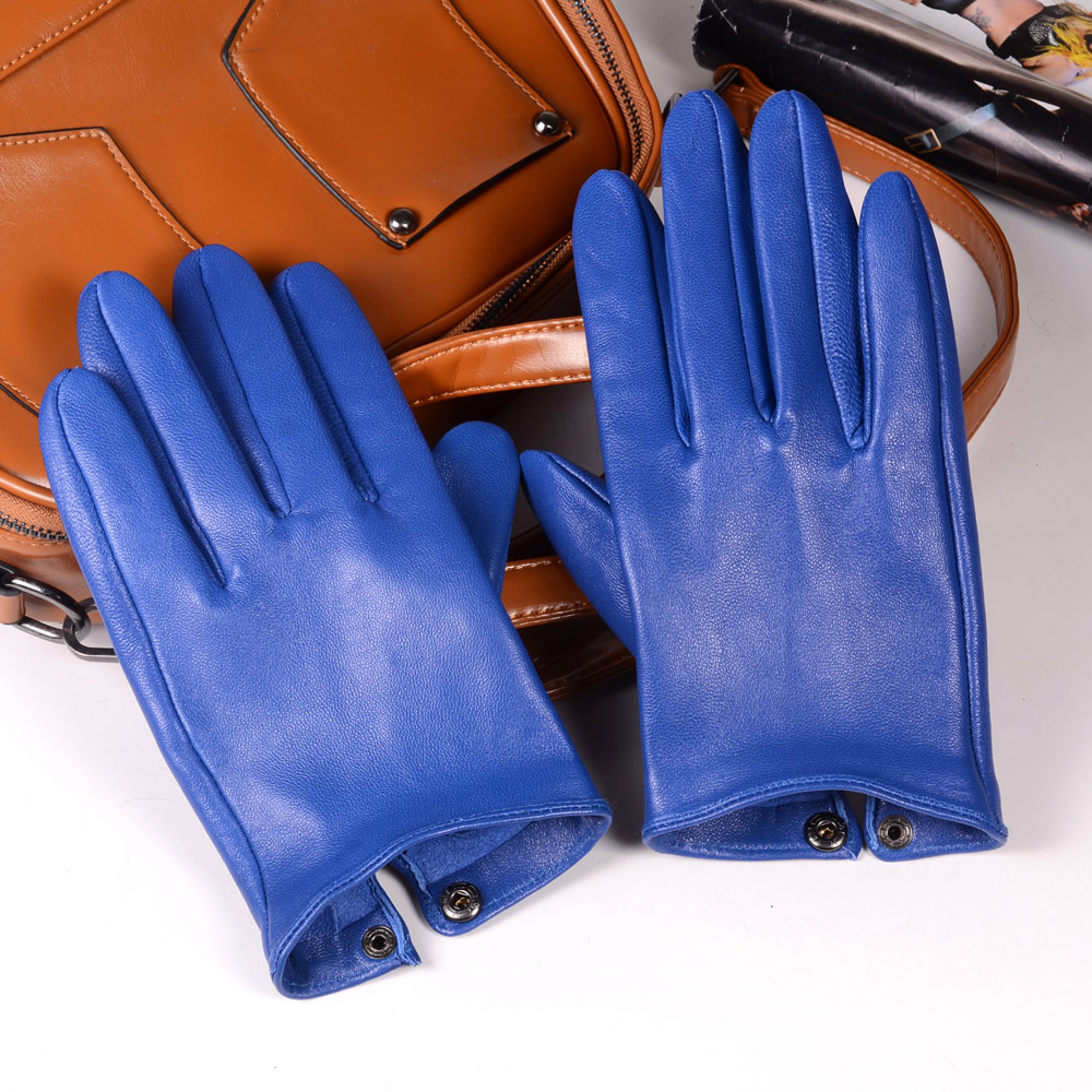 Men's Male 100% Real Leather S – Street Fashion Gloves Bewertung und Preis