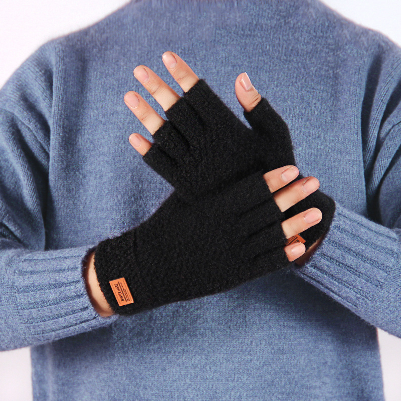 Men's Knitted Gloves Winter Th – Street Fashion Gloves Bewertung und Preis
