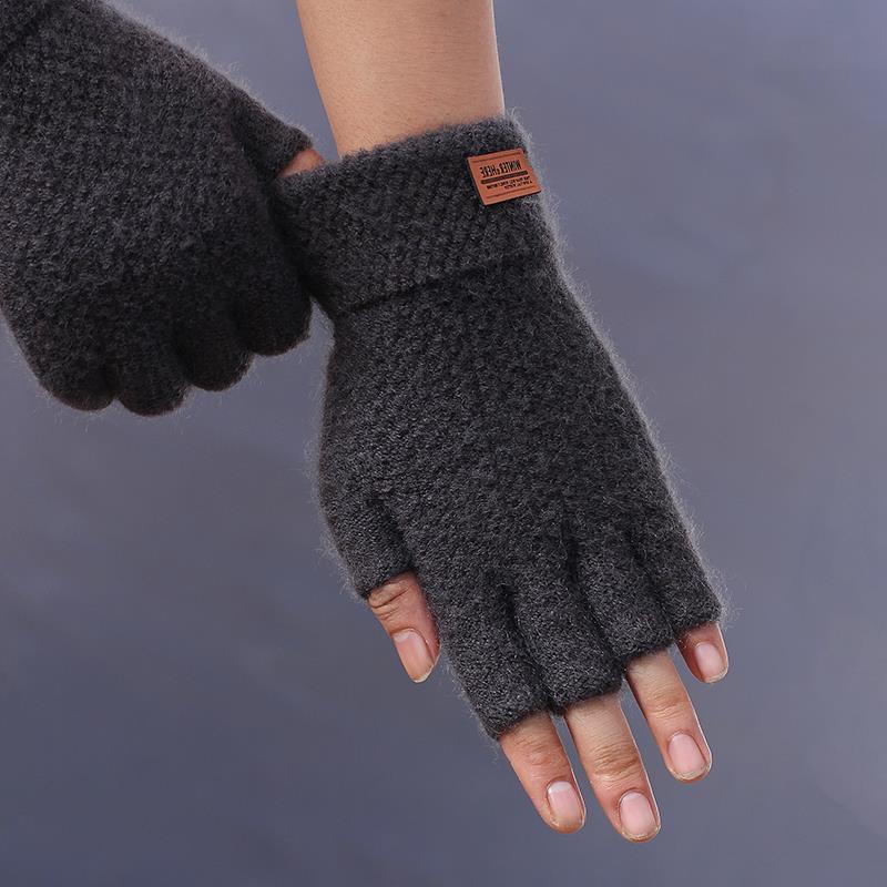 Men's Knitted Gloves Winter Th – Street Fashion Gloves Bewertung und Preis