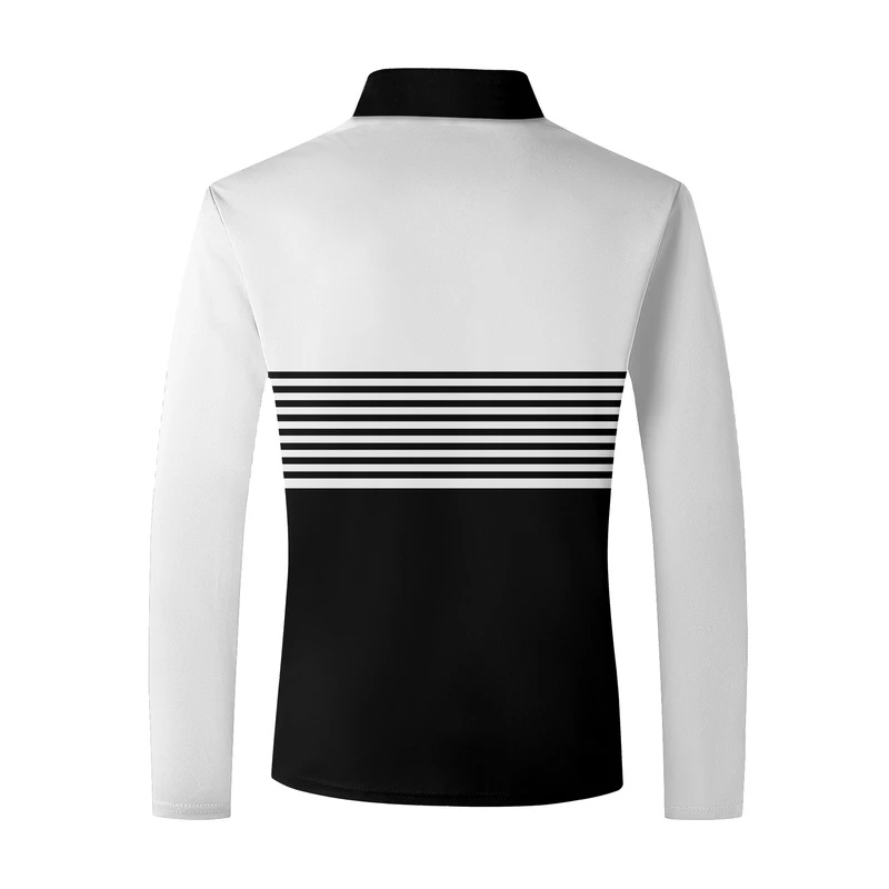 Striped pattern printed polo s – Street Fashion England Bewertung und Preis