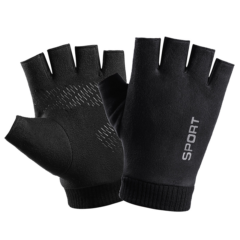 Men Winter Suede Leather Plush – Street Fashion Gloves Bewertung und Preis